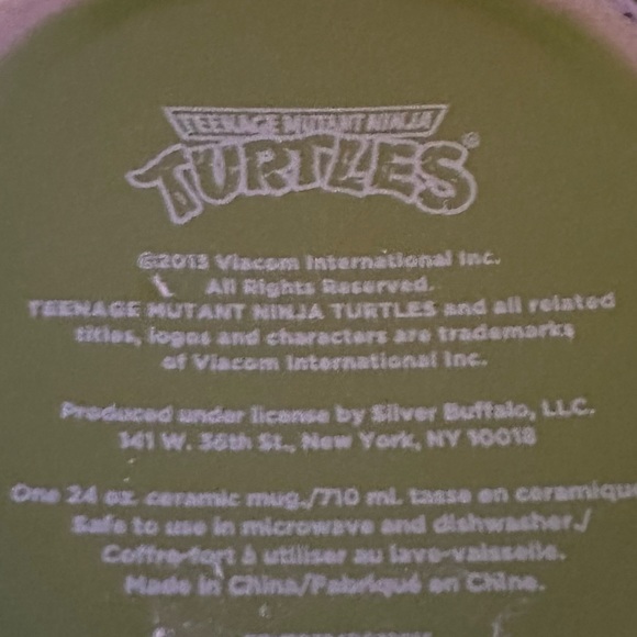 Teenage Mutant Ninja Turtles Large Mug - Picture 4 of 4